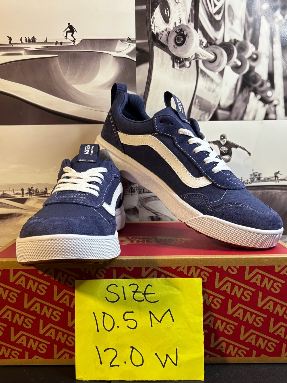 Vans Range EXP sz 10.5 Men’s 12.0 Woman